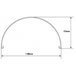 Guarda Lamas Univ 5" (12.5cm) Tras. Alumin.TipoC 18/19"